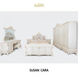 ชุดห้องนอนหลุยส์ Susan Cara