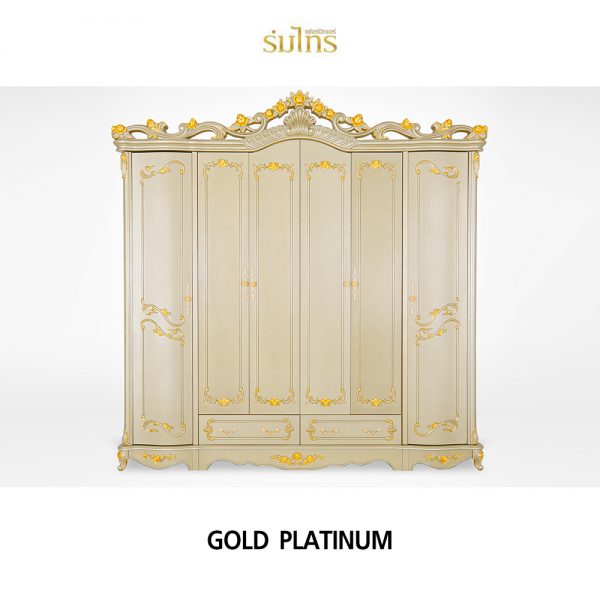 ชุดห้องนอนหลุยส์ Gold Platinum