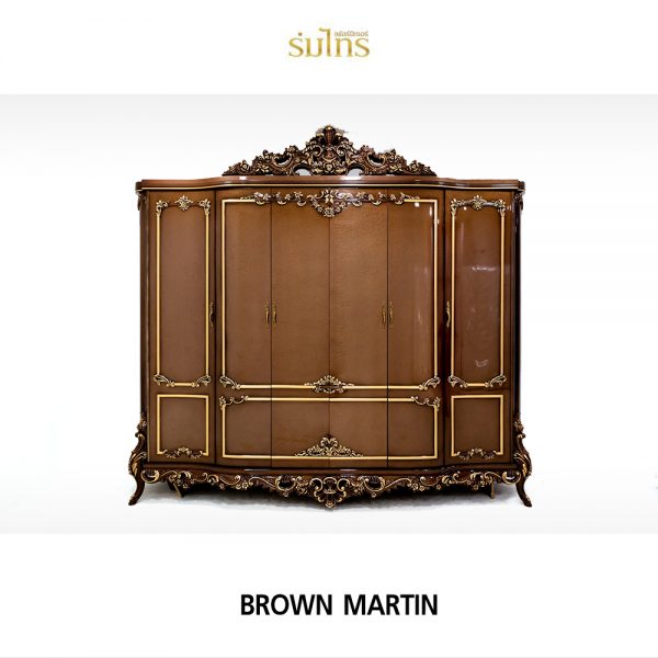 ตู้เสื้อผ้าหลุยส์ Brown Martin