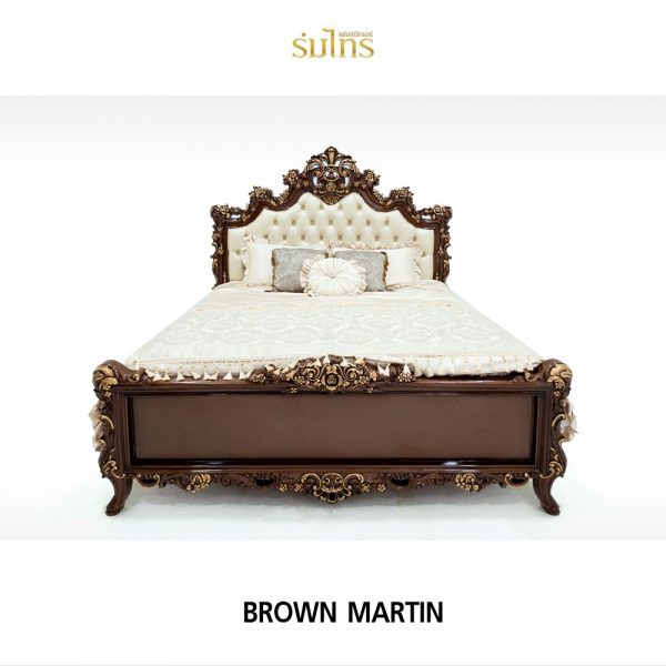 ชุดห้องนอนหลุยส์ Brown Martin